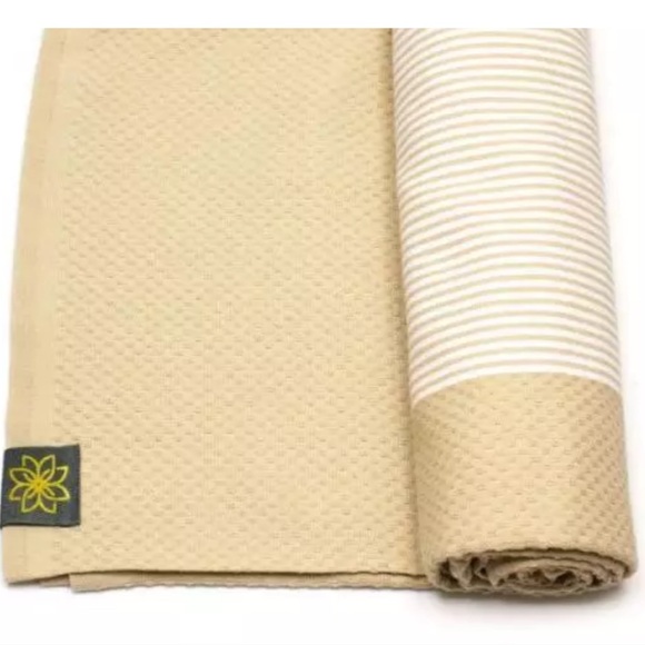 Anna Aniq FOUTA HONEYCOMB - NATURAL RAFFIA - Picture 3 of 3
